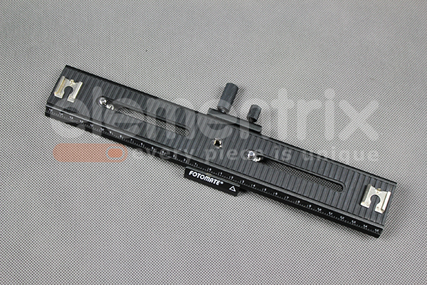 Stativová hlava makro sáňky 1 osa, 250mm