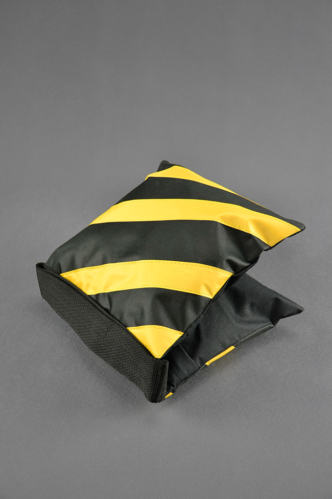 Taška - závaží na stativy - sand bag 23x26cm žlutá