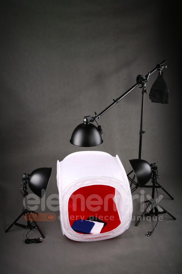 Studiová sada 50x50cm, 38cm S5, fotografický stan, fotostan