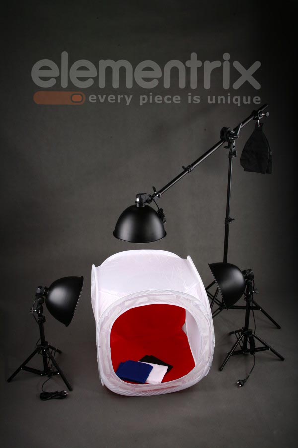 Studiová sada 80x80cm, 72cm S5, fotografický stan, fotostan