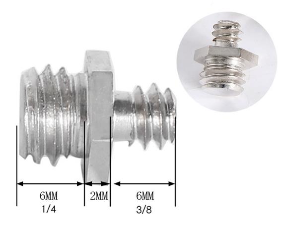 Elementrix Spojovací stativový šroub 3/8"