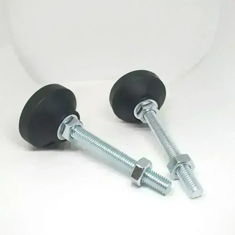 M12X80 80mm Stavěcí nohy plast pevná