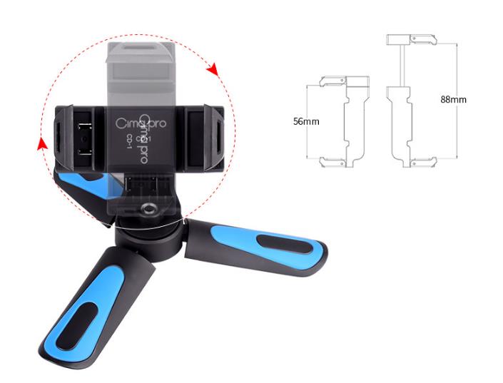 Elementrix mini stativ s držákem mobilu