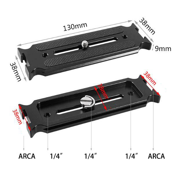 Rychloupínací deska systém Arca Swiss standard pu16
