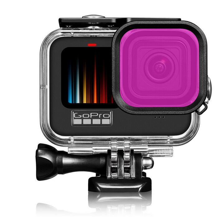GoPro Hero 8, 9, 10 filtr na potápění fialový