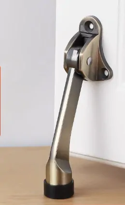 Dveřní zarážka výklopná 78mm, zelená