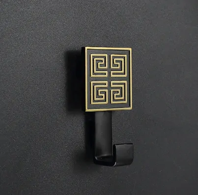 Nábytkový věšák neo China style barva černá