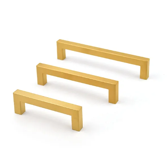 Nerezové madlo 268mm zlaté 12x12mm