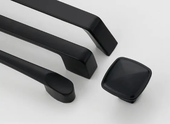 Nábytková úchytka 200mm 9013 černá