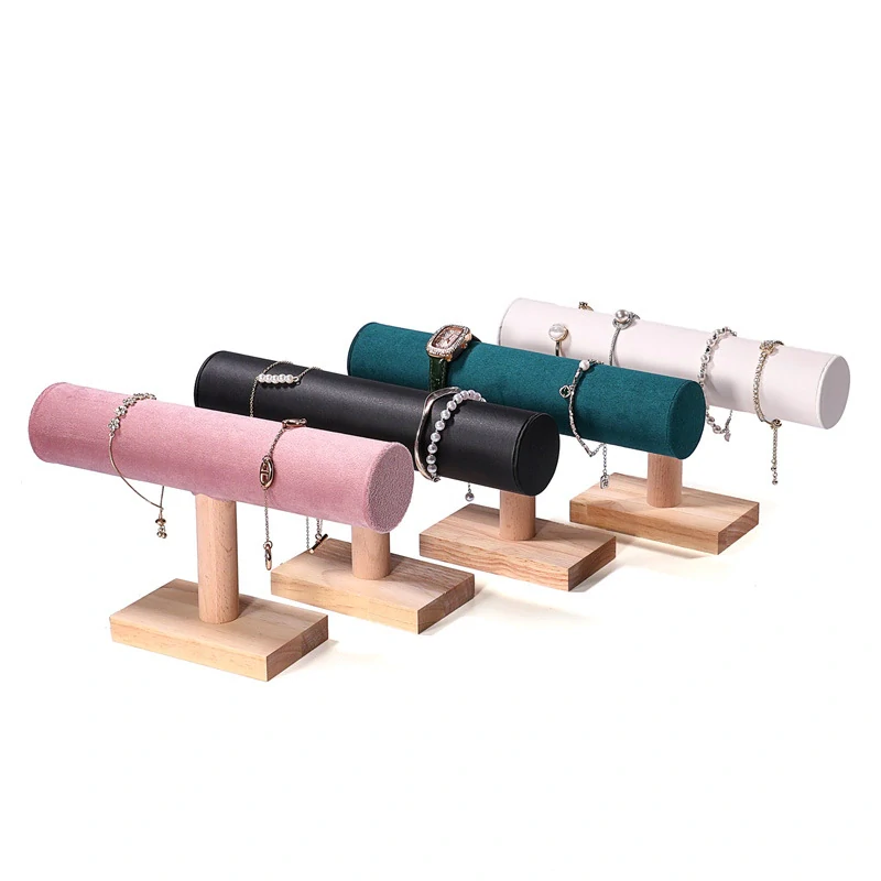 Stojánek, dekolt na náramky, 1x válec bílý