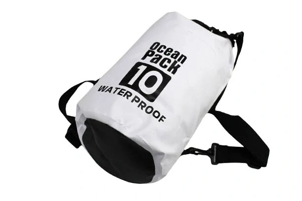 Ocean Pack, vodotěsný vak 10L bílý