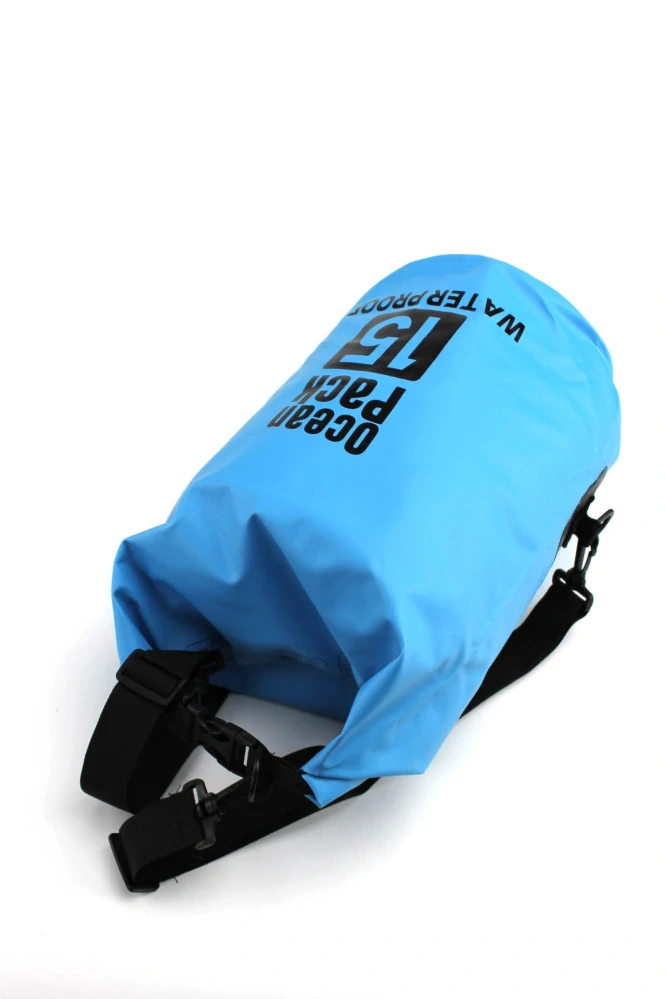 Ocean Pack, vodotěsný vak 15L modrý