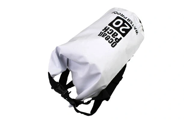 Ocean Pack, vodotěsný vak 20L bílá