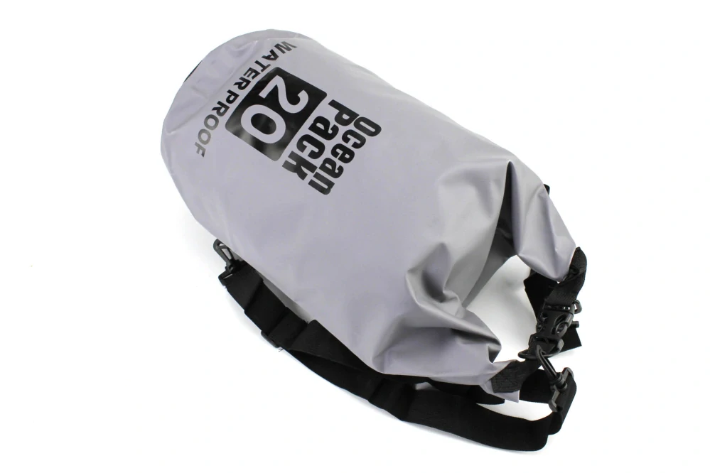 Ocean Pack, vodotěsný vak 20L šedý