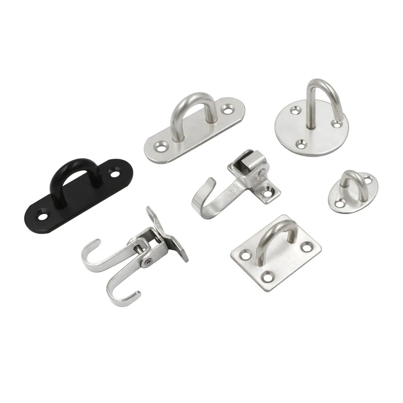 Očko petlice samostatné 60x20mm nerez