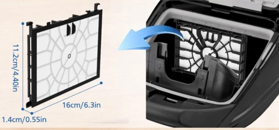 Filtr pro vysavač BOSCH BGL3A212GB BGL4, Siemens motorový