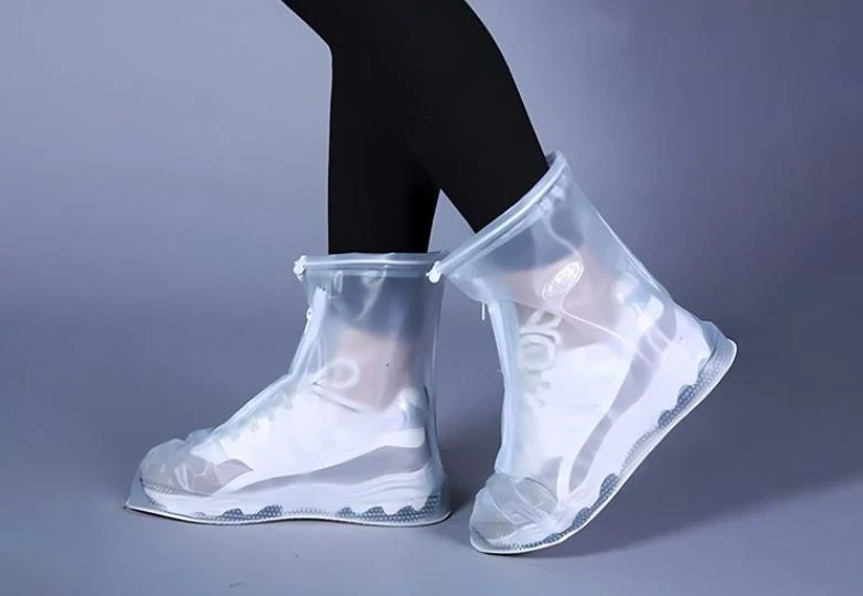 Stylové nepromokavé návleky na boty bílé M