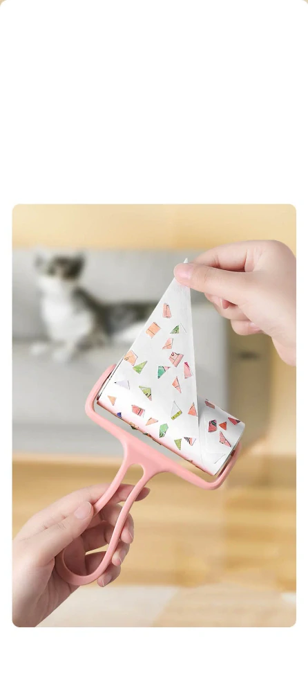 Váleček na oblečení a čalounění 10cm růžový