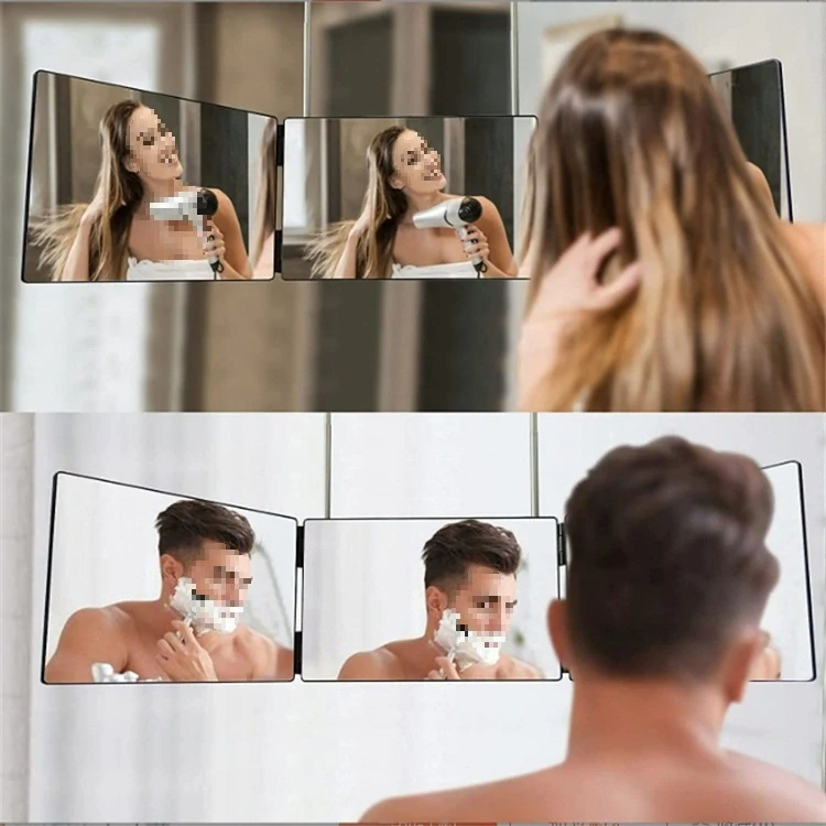Skládací zrcadlo na zavěšení