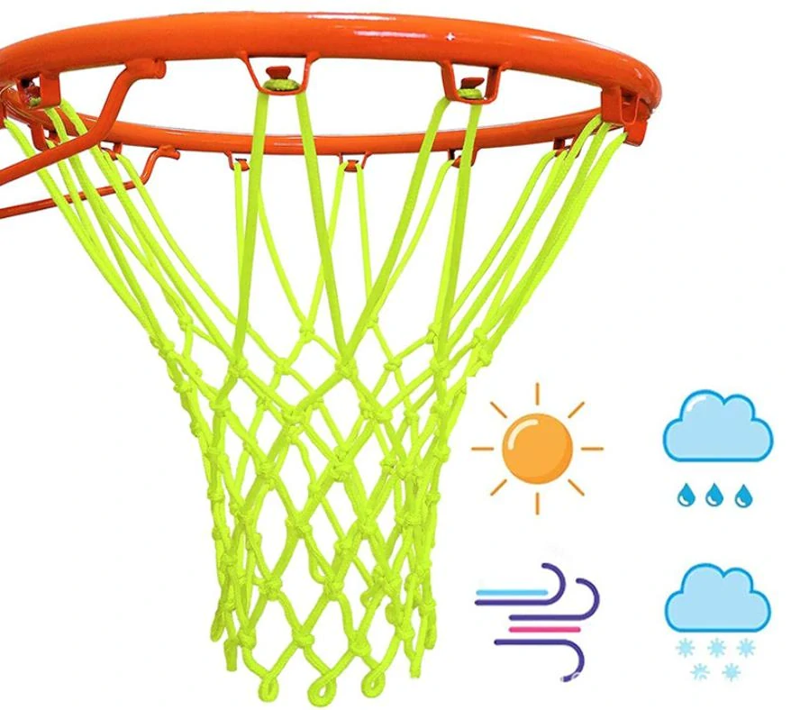Noční neónová basketbalová síť svítící 51cm