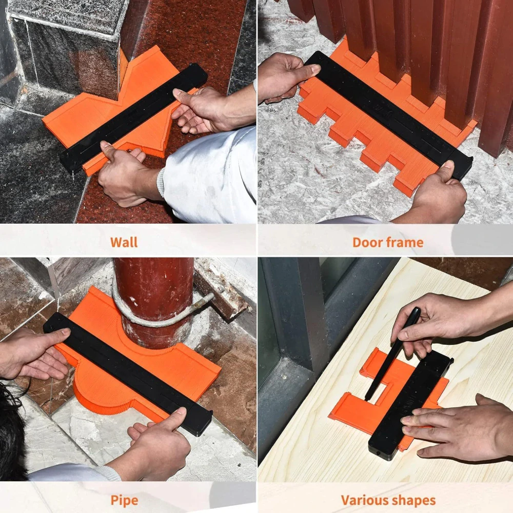 Profilový měřič tvarů – 125mm oranžový základní model