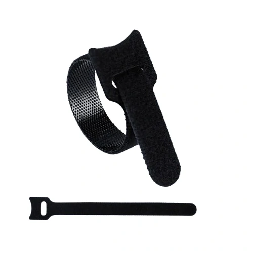24 x Pásek na suchý zip, organizér kabelů 150x12mm černá