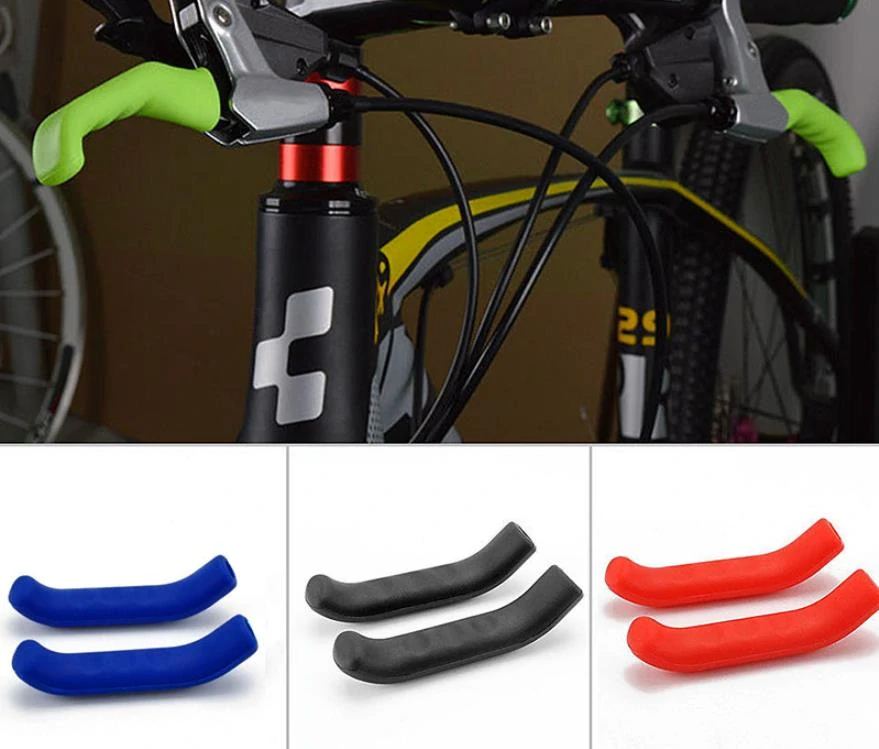 Silikonové návleky na brzdové páky,1 pár, modré