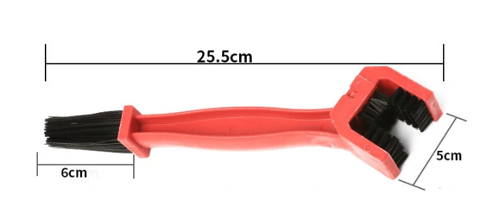 Čistič řetězu / kartáč na řetěz – modrý