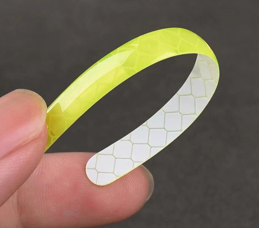 Reflexní nálepky na ráfky kol 20 ks zelené