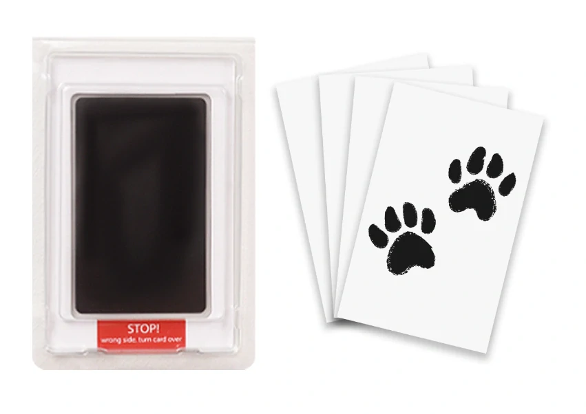 Otisk tlapky – inkoustová sada M (pro zvířata)