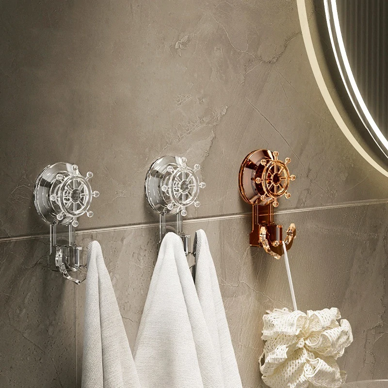 Háček s vakuovou přísavkou – transparentní