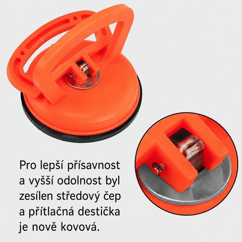 Přísavka na sklo a hladké povrchy – průměr 118 mm