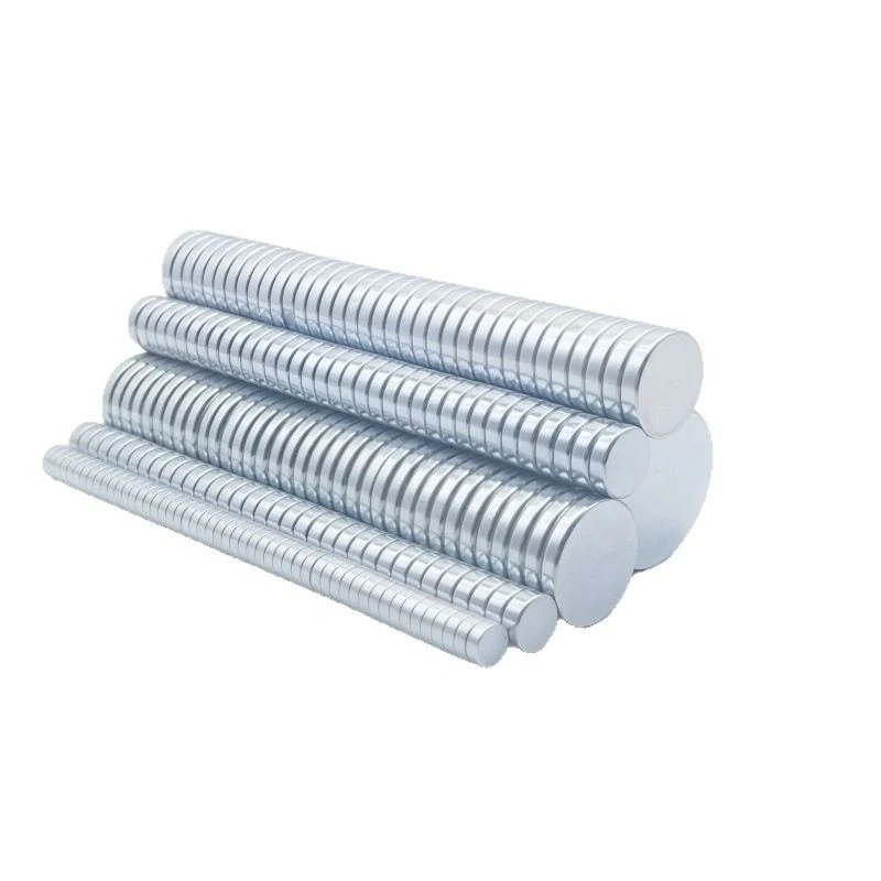 10x Neodymový magnet 10 × 2 mm