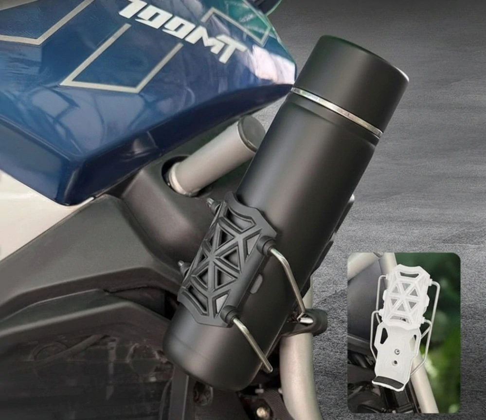 Automatický držák láhve na kolo / elektrokolo / motocykl – černý