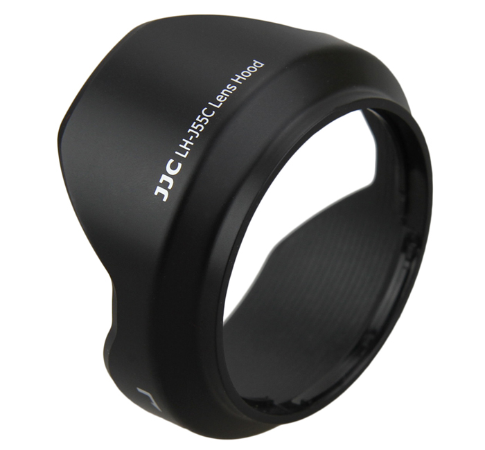 JJC sluneční clona  LH-55C (LH-J55C Black)