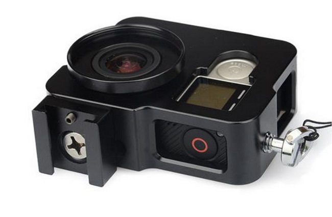 GoPro hero 3+/4 housing, case, hliník