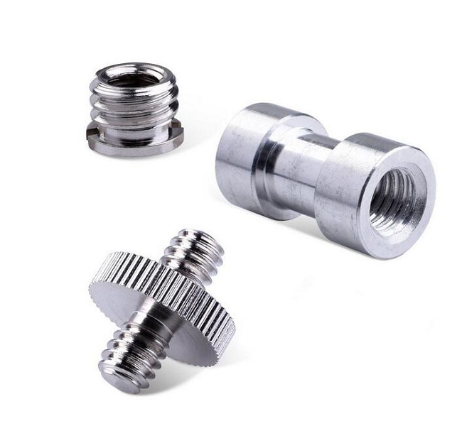 Stativový čep 5/8", , šroub 3v1 ocel 1/4