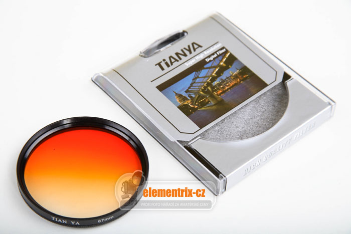 Přechodový filtr sunset 58mm Tianya
