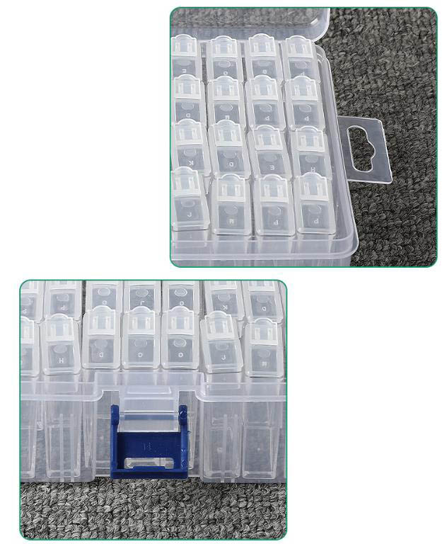 Organizér, úložný box 44 mini boxů