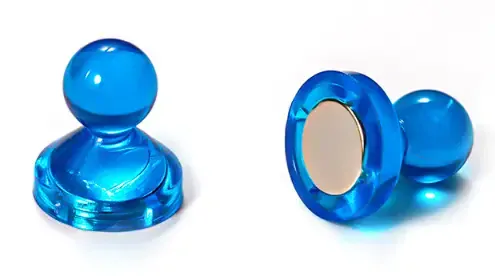 Magnetické figurky neodymové magnety, 8 ks, 11x17mm