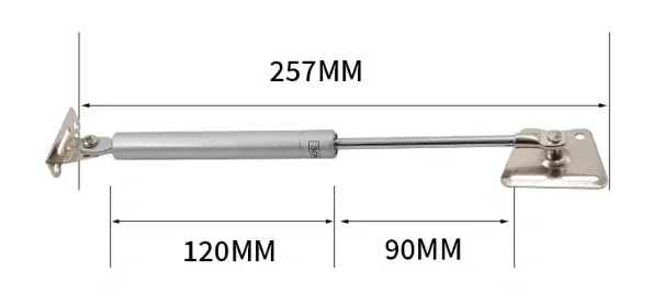 Tlumič výklopných dvířek, píst s deskou 150N 