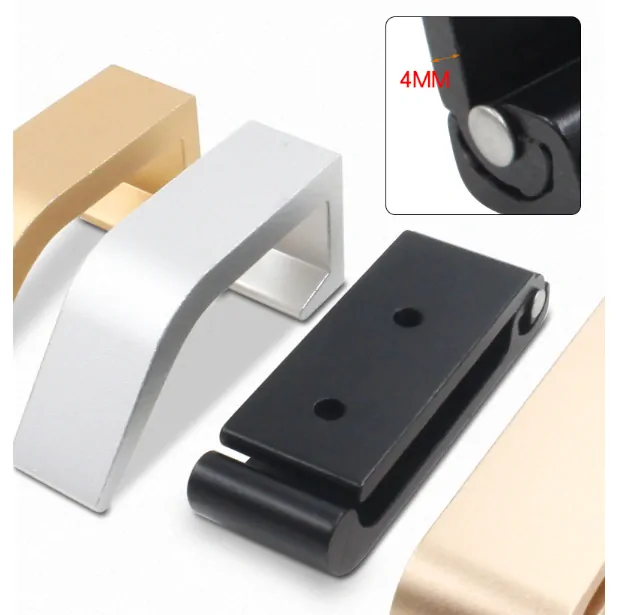 Sklopný háček na šaty menší černý