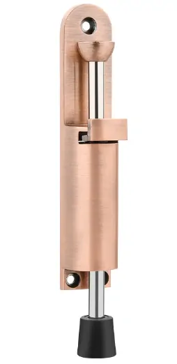 Dveřní zarážka našlapávací 99mm, měď