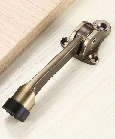 Dveřní zarážka výklopná 78mm, zelená