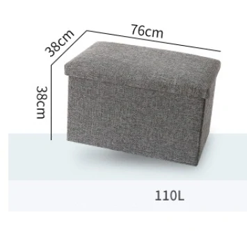 Taburet 76x38x38 světle šedá