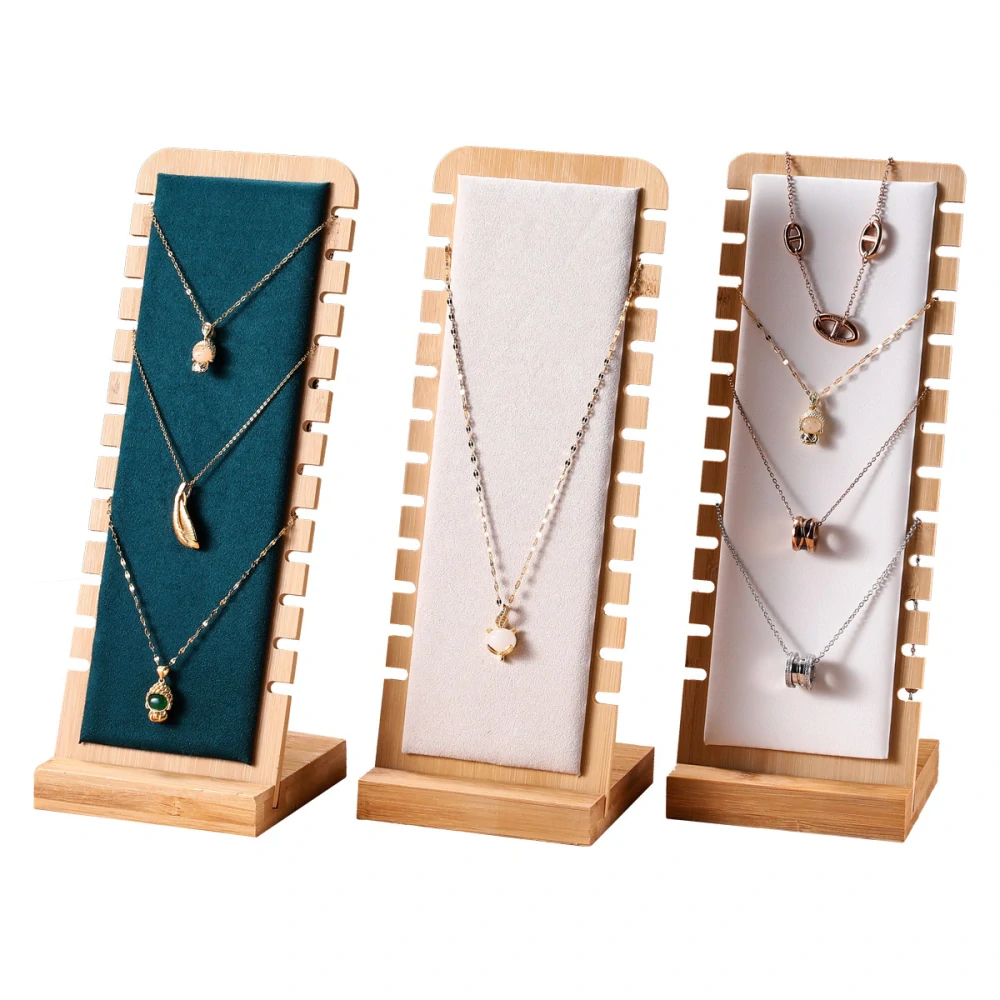 Dekolt, stojánek, stojan na šperky výška 26cm šedý