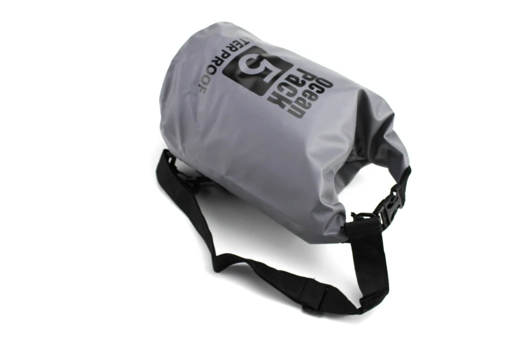 Ocean Pack, vodotěsný vak 5L šedá