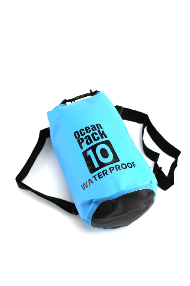 Ocean Pack, vodotěsný vak 10L modrý