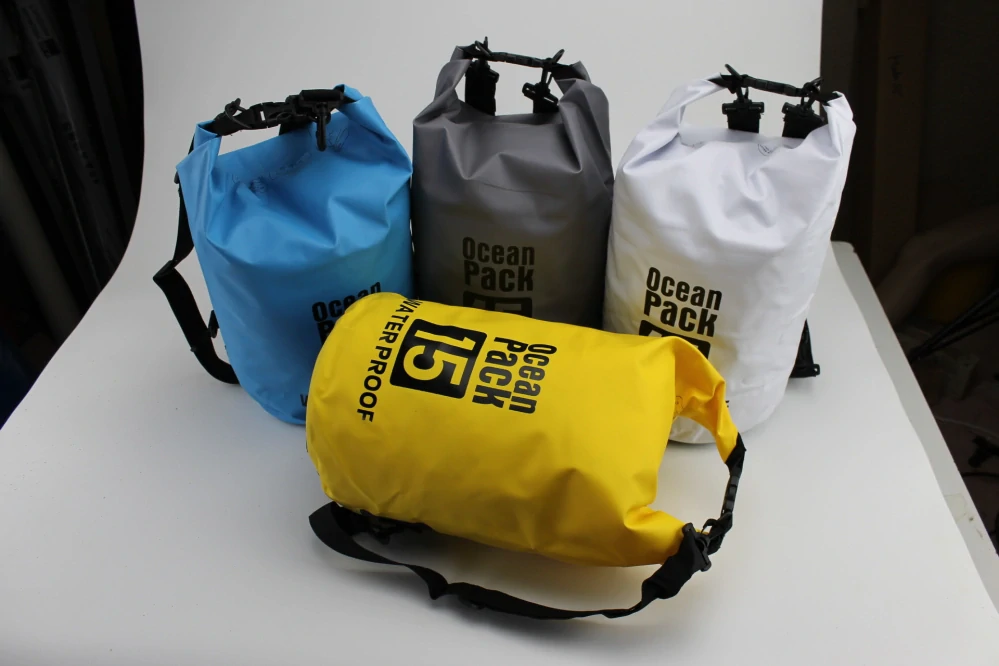 Ocean Pack, vodotěsný vak 15L bílý