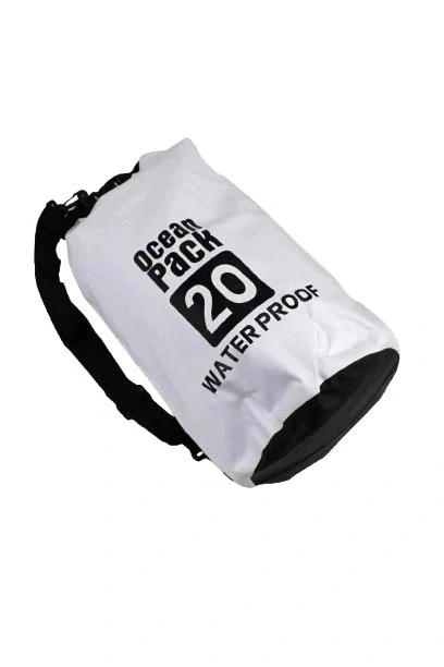 Ocean Pack, vodotěsný vak 20L bílá